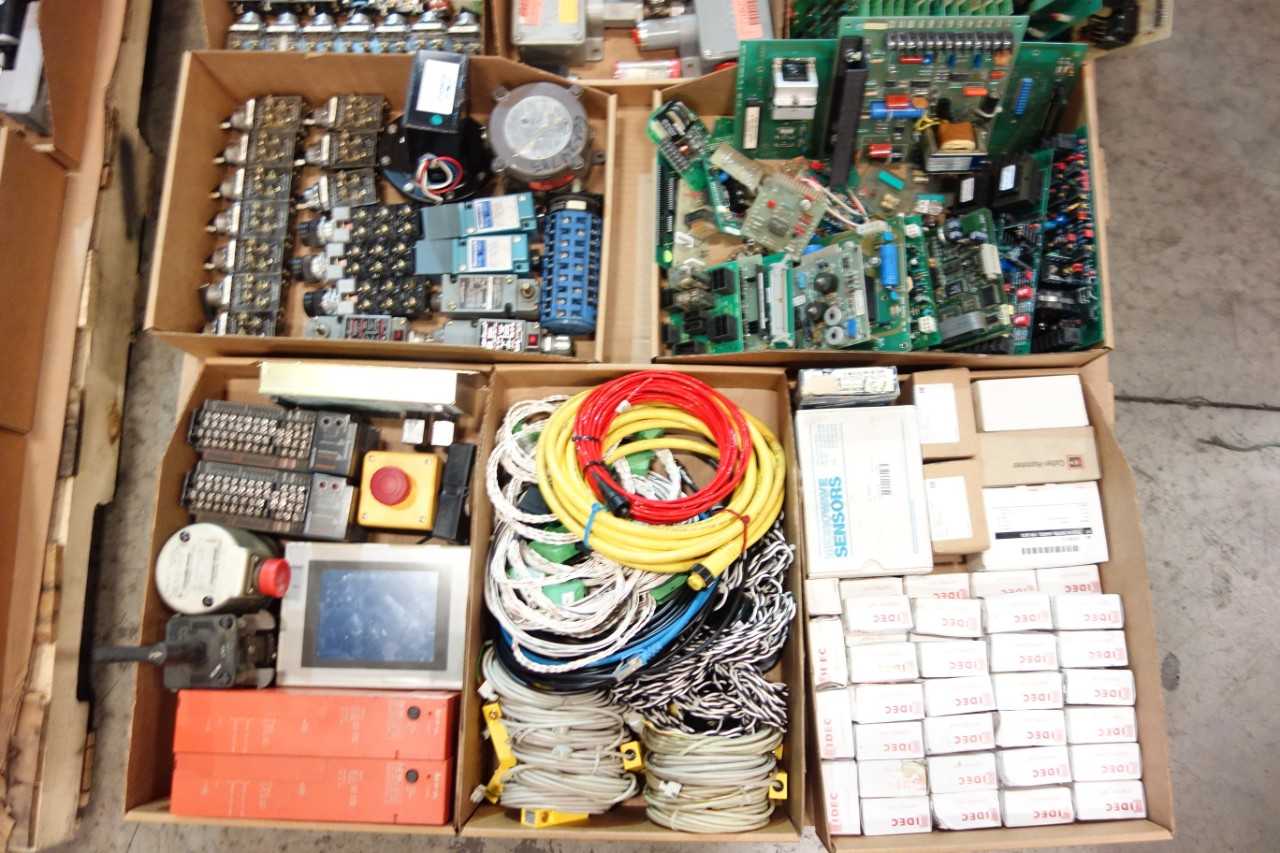 4 PALLETS OF ASSORTED AUTOMATION - INDUSTRIAL PARTS