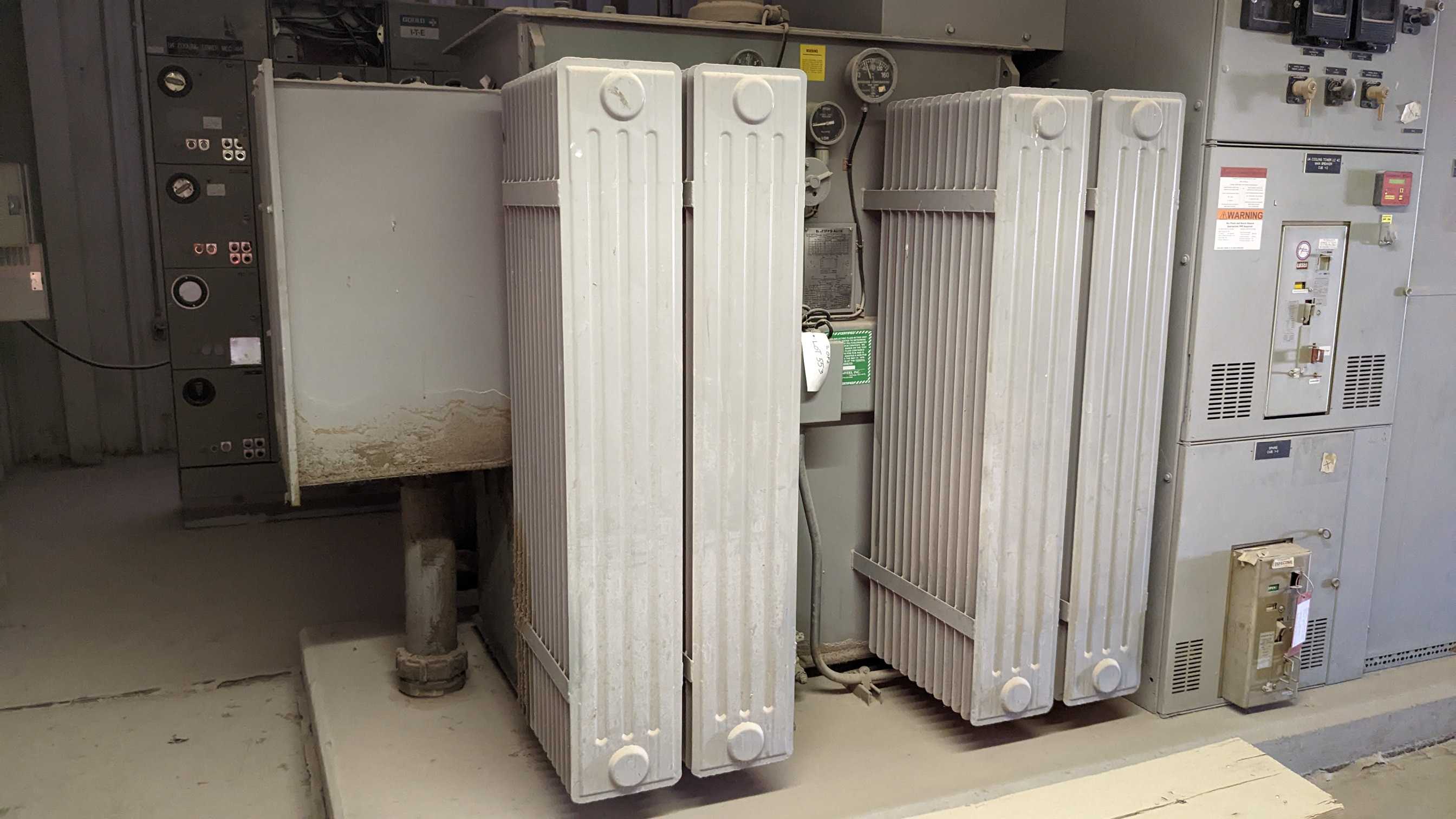 LOT OF 2 OIL FILLED TRANSFORMERS - CONTROL TRANSFORMERS