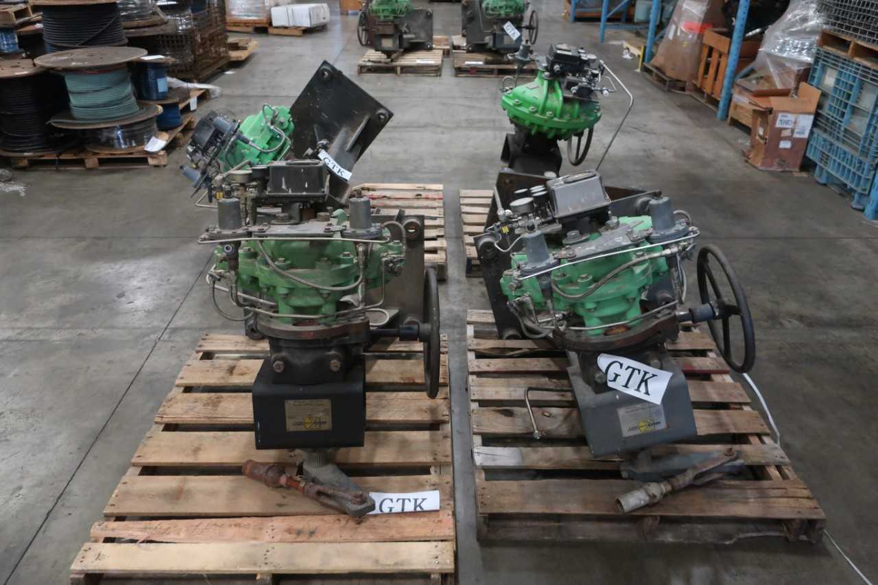LOT OF 4 ASSORTED TYPE K DAMPER DRIVES - VALVES