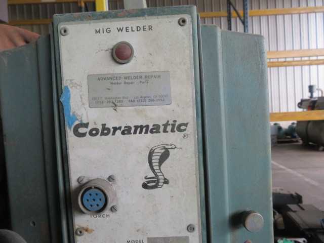 Cobra Matic Mig Welder 30 KW - MACHINING ACCESSORIES & TOOLING