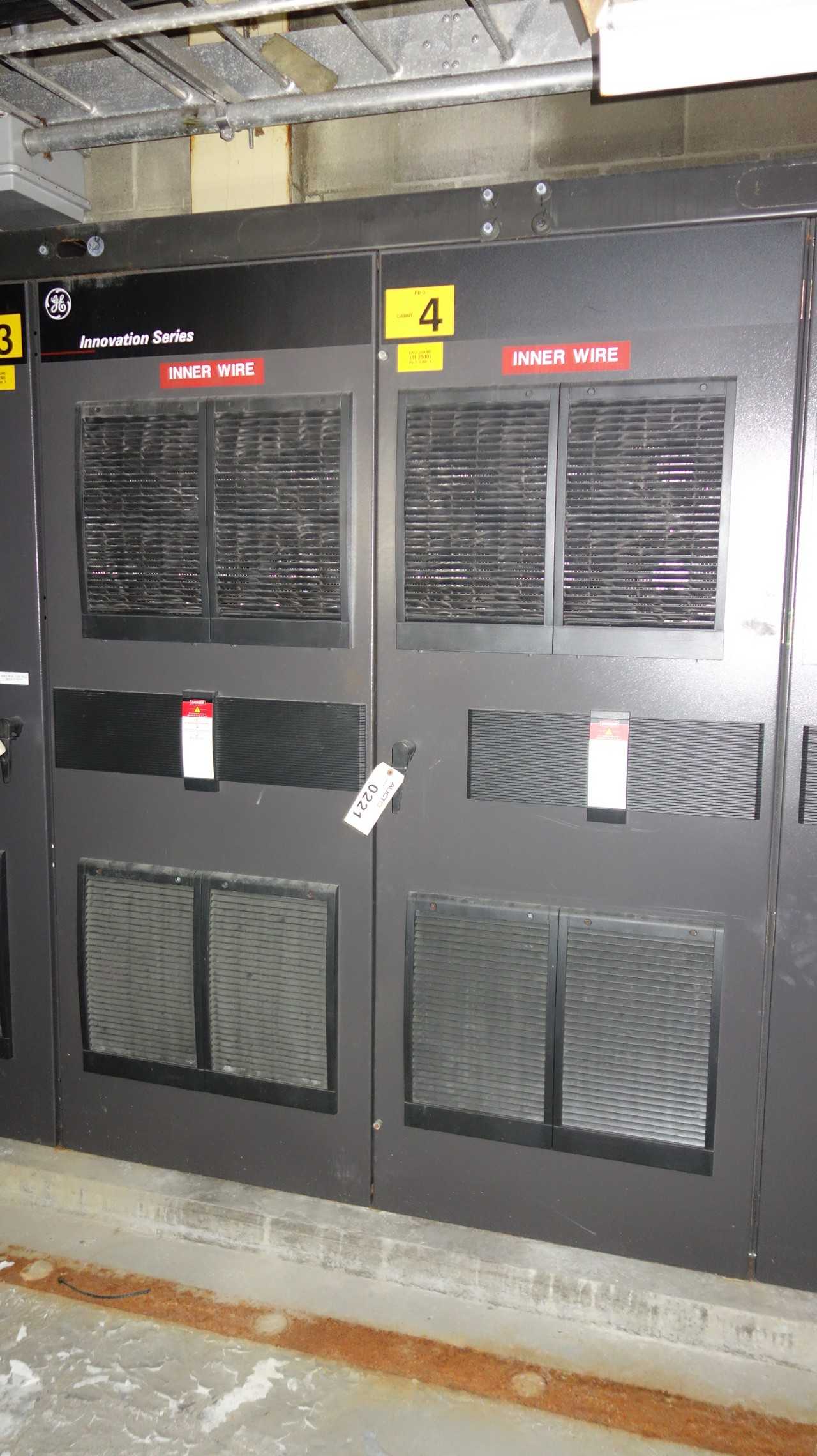 GE INNOVATION 3VVRJ607PR004 LV AC DRIVE CABINET IS200DSFCG1ADB INNER WIRE - MOTOR DRIVES