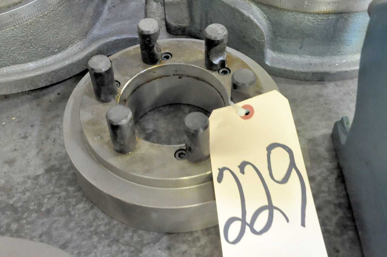 9" Lathe Chuck Back Plate - MACHINING ACCESSORIES & TOOLING