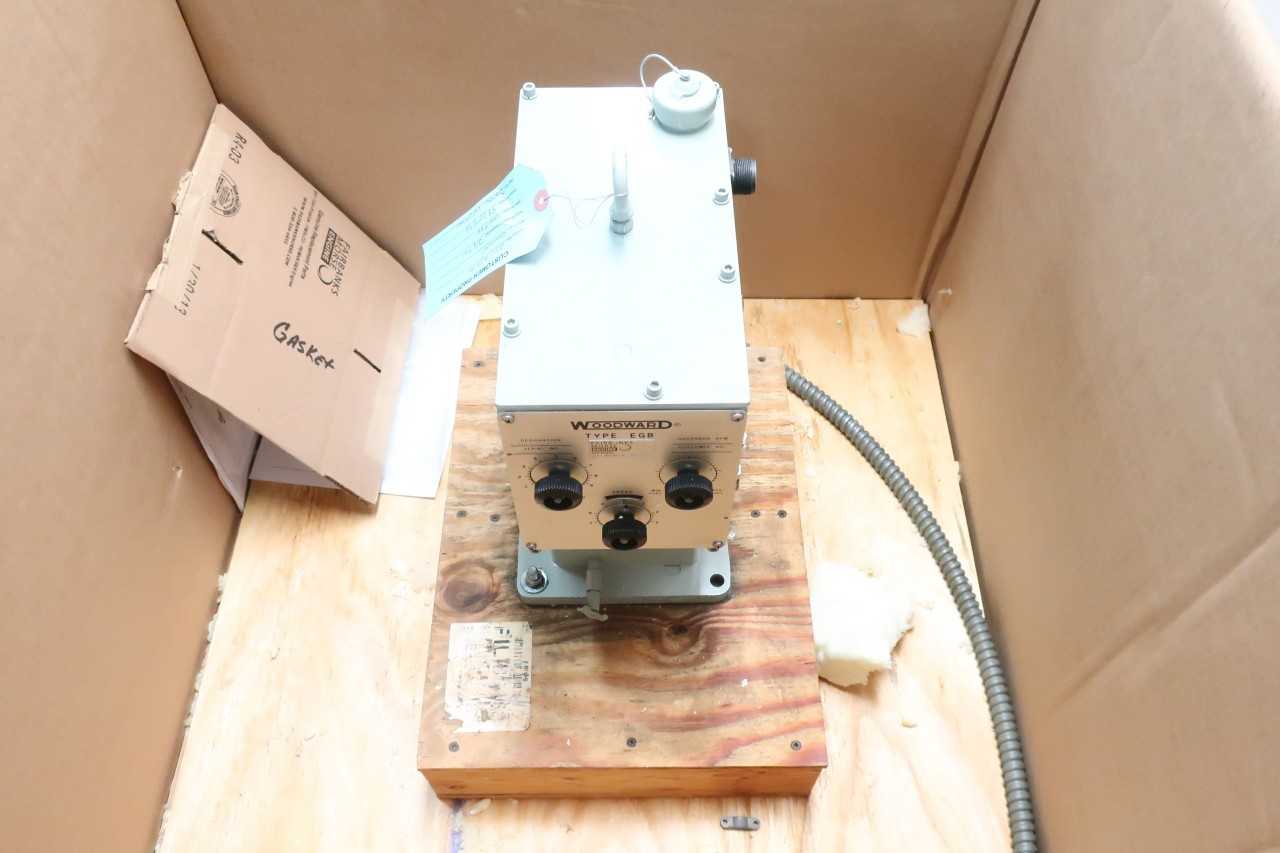 WOODWARD ELECTRIC VALVE ACTUATOR - VALVES