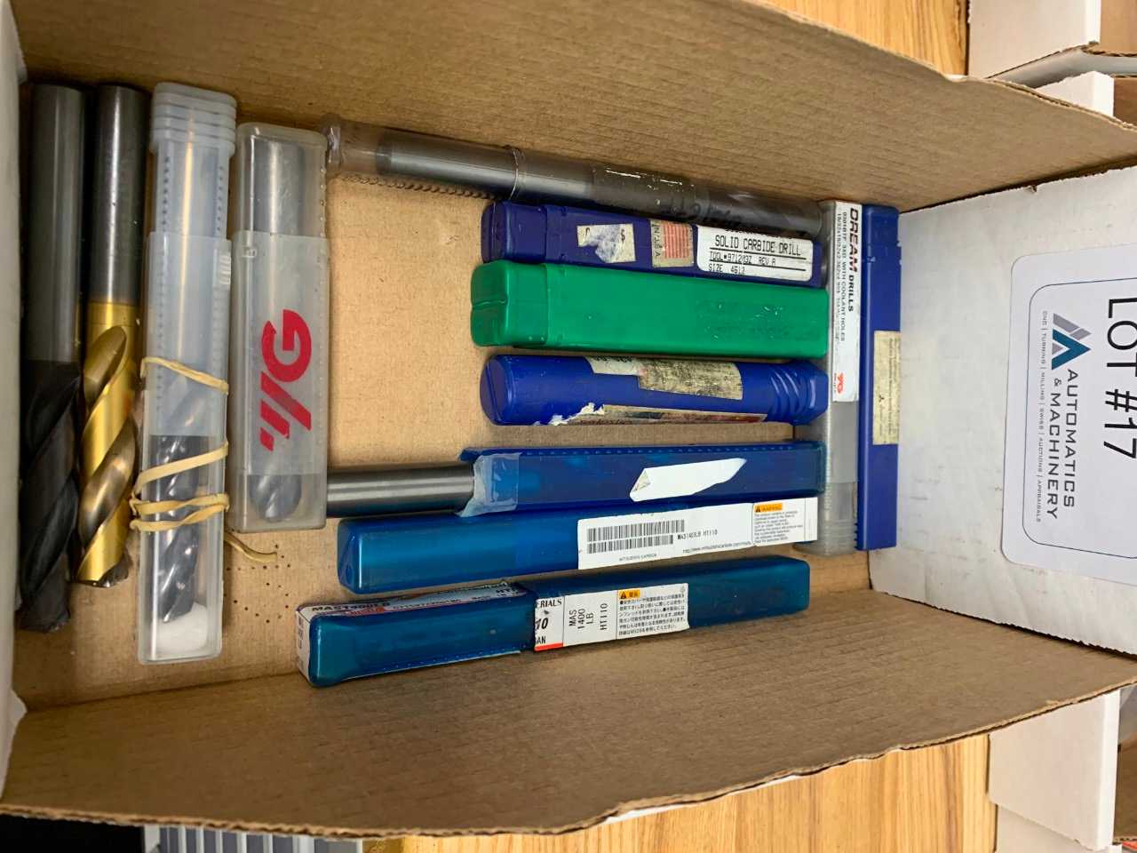Solid Carbide Drills – Many with thru the tool coolant - new - ELECTRIC POWER TOOLS