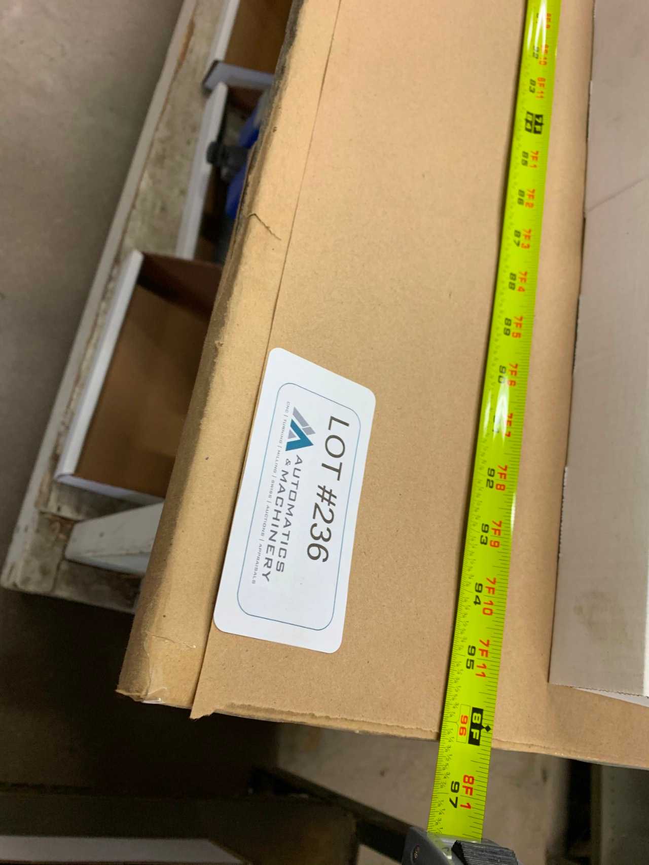 8Ft. Two Shelf Wooden Table (Contents Not Included) - MATERIAL HANDLING