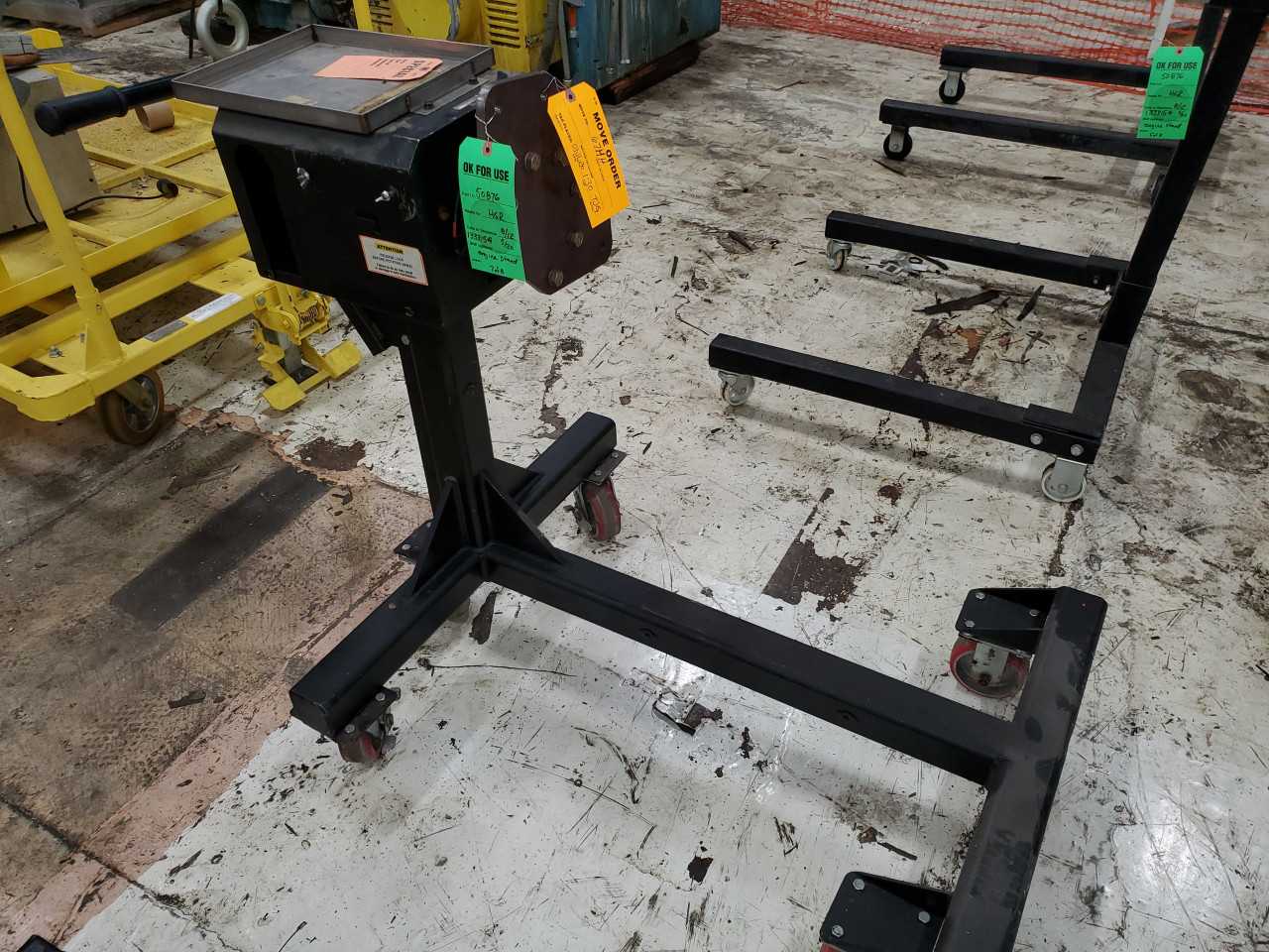 Engine - Test Stand (quantity of 2) - METAL INSPECTION EQUIPMENT