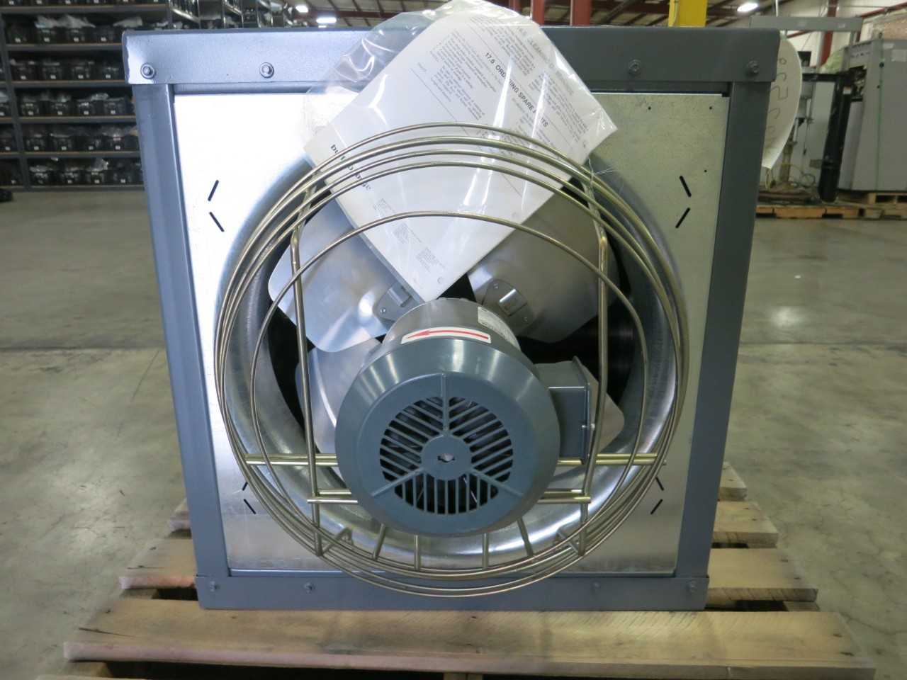 HOWDEN BUFFALO 18Y14 BREEZO ELECTRIC HEATER 1PH 1/4HP 115/230V-AC - ELECTRIC MOTORS