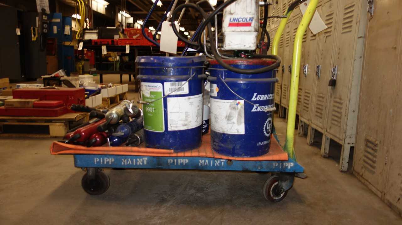 MOBILE STEEL ROLLER CART (CART ONLY) - ROLLING CARTS