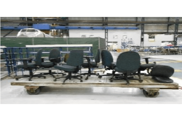 Lot of 9 Office Chair - PLANT & FACILITY