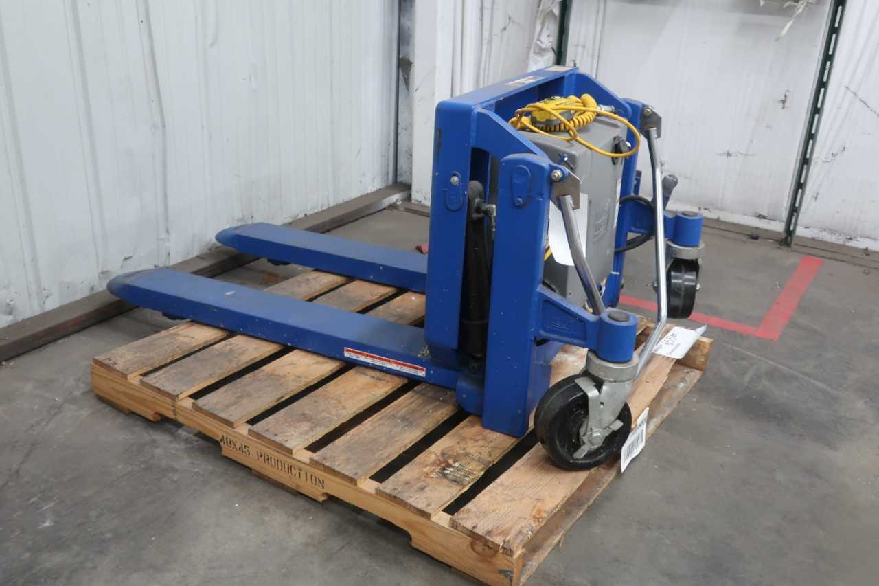 VESTIL HIGH RISE ELECTRIC PALLET JACK - MANUAL PALLET JACKS