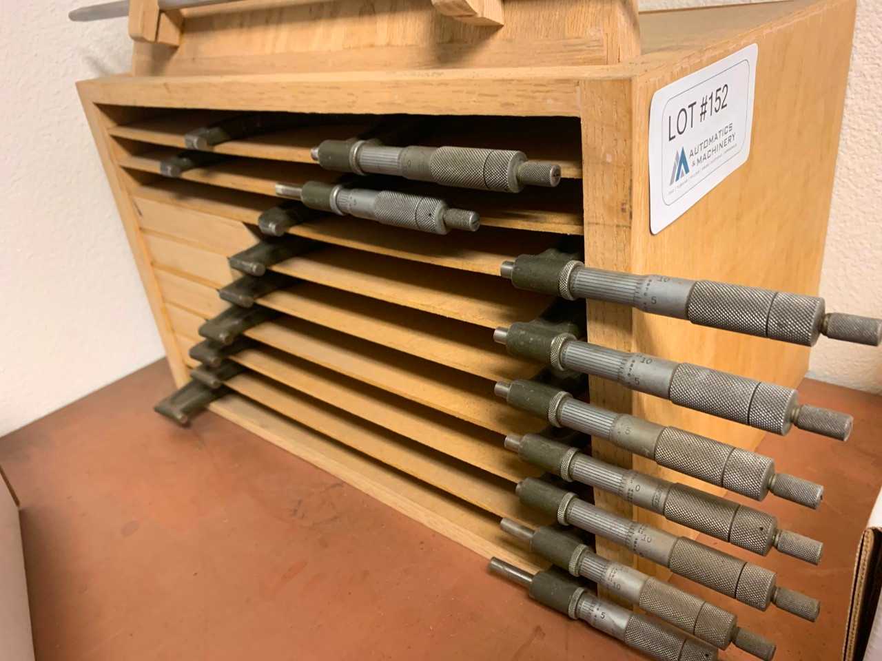 Lufkin 3"-12" Outside Micrometers - ELECTRIC POWER TOOLS