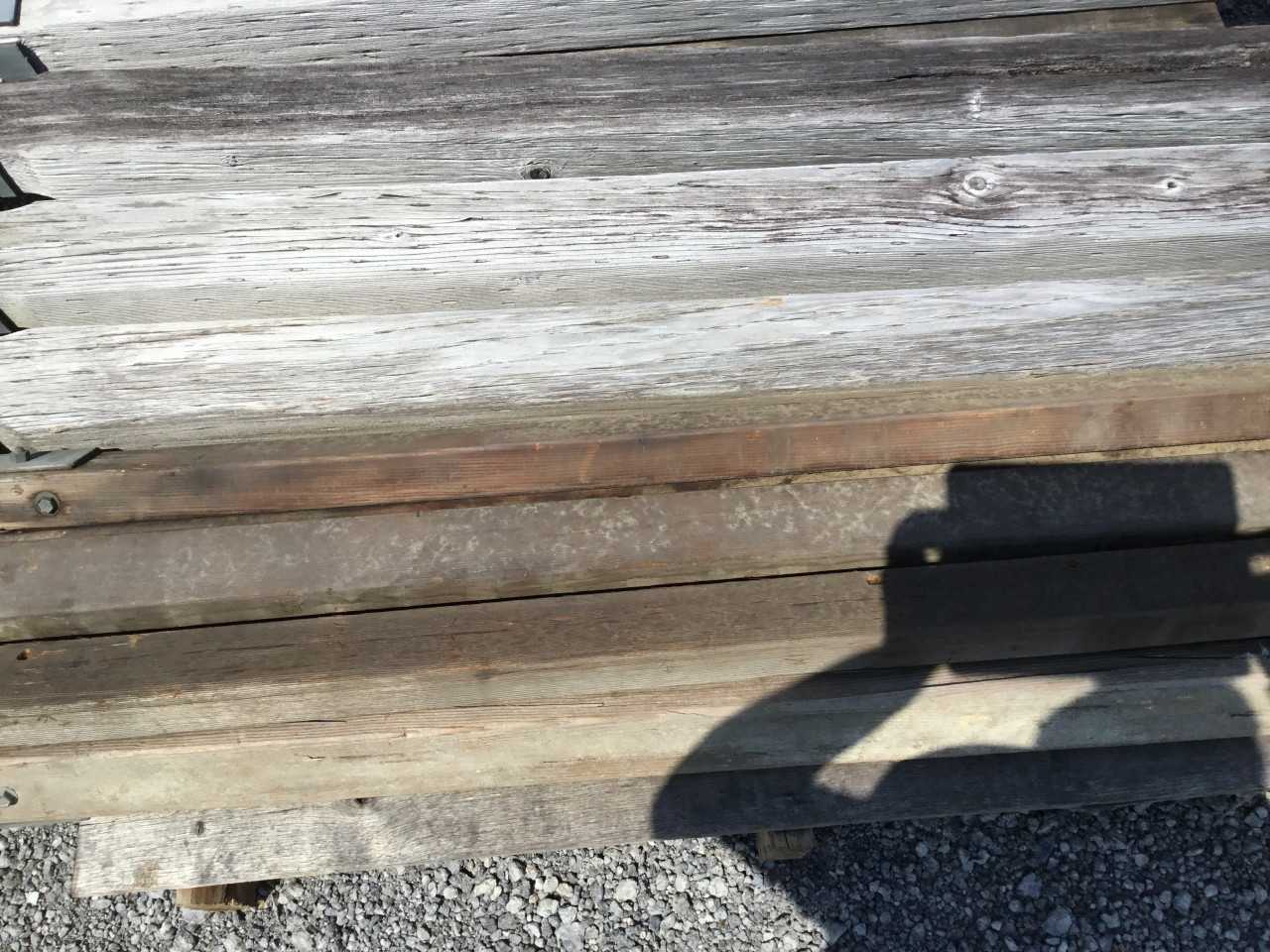 Lot of Two Pallets of Wooden Poles - MISCELLANEOUS