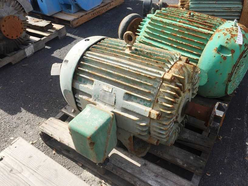 100 HP 1800 RPM 405T Frame Allis Chalmers Motor - ELECTRIC MOTORS