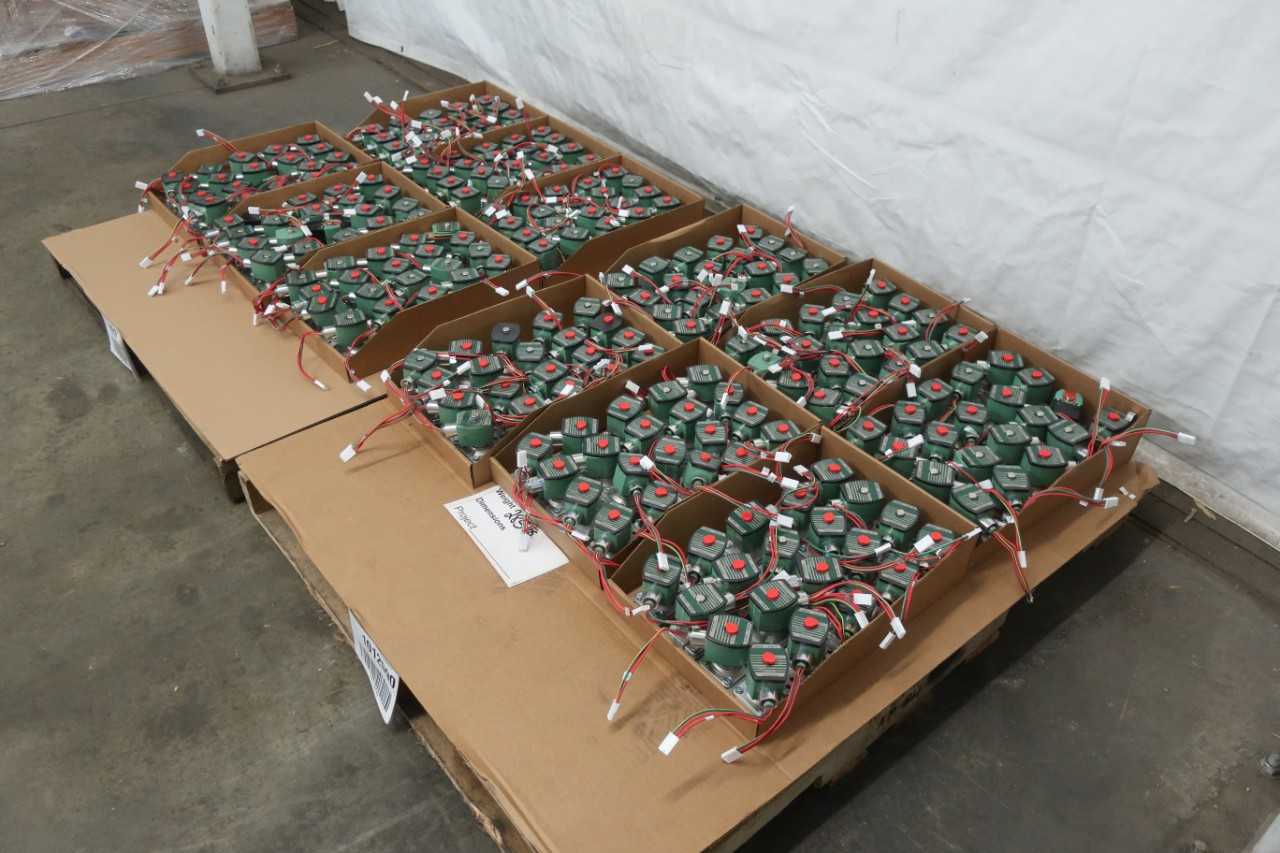2 PALLETS OF ASCO X210546017001F3 SOLENOID VALVES - SOLENOID VALVE