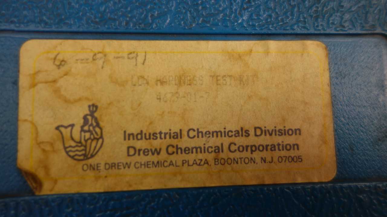 INDUSTRIAL CHEMICALS 4679-01-7 LOW HARDNESS TEST KIT - LAB & SCIENTIFIC
