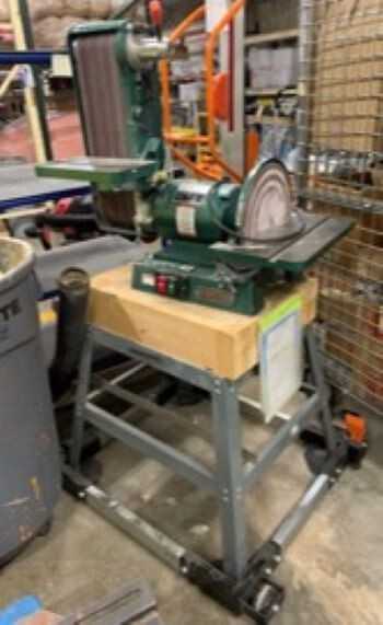 Grizzly Belt & Disc Sander/Grinder - GRINDING MACHINES