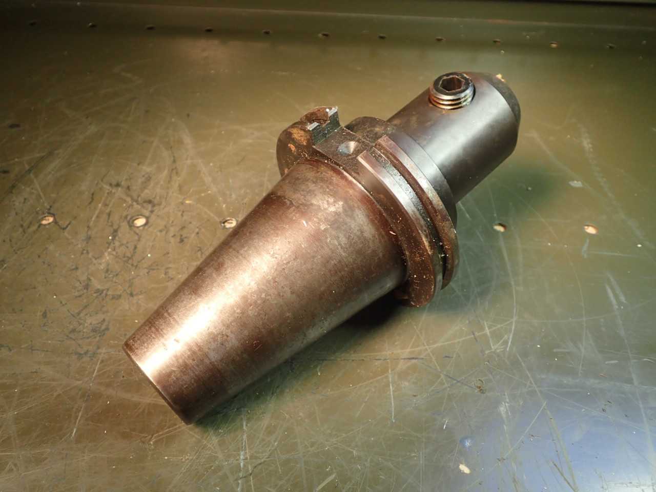 Erickson CV50EM100400 1" End Mill Tool Holder: 4" Projection, CAT-50 Taper Shank - MACHINING ACCESSORIES & TOOLING