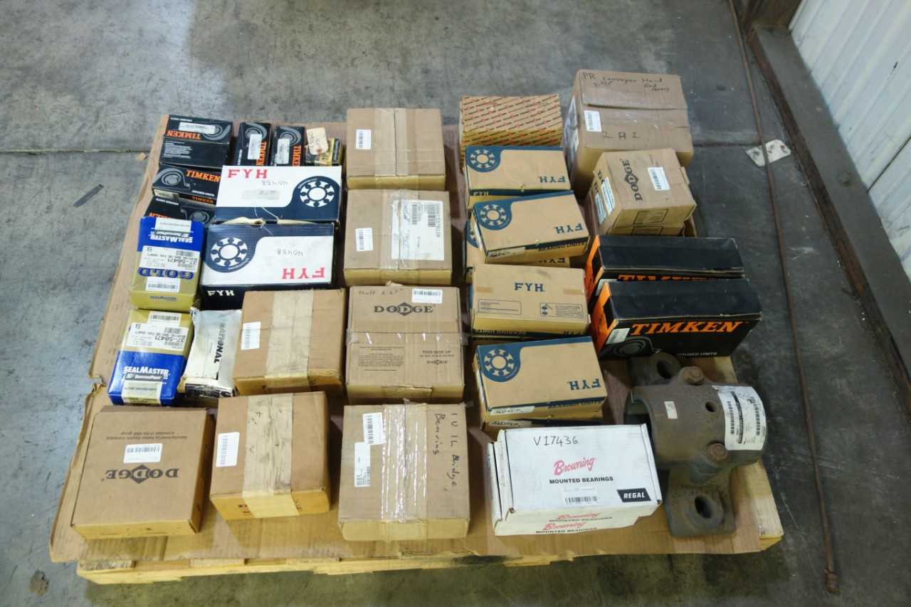 PALLET OF ASSORTED BEARINGS - BEARINGS