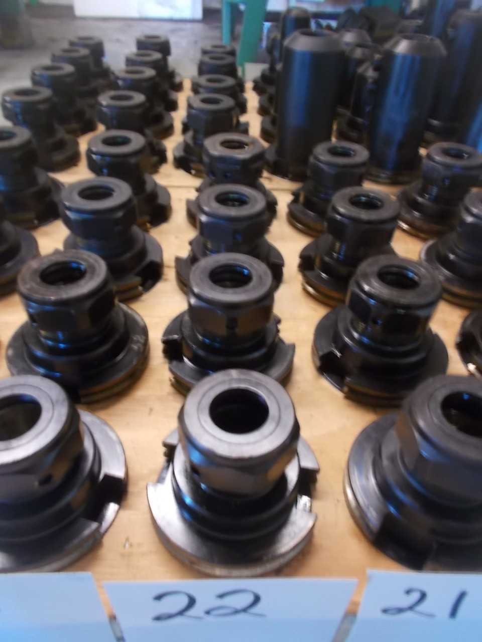 4 Cat 50 TG100 Collet Holders - MACHINING EQUIPMENT