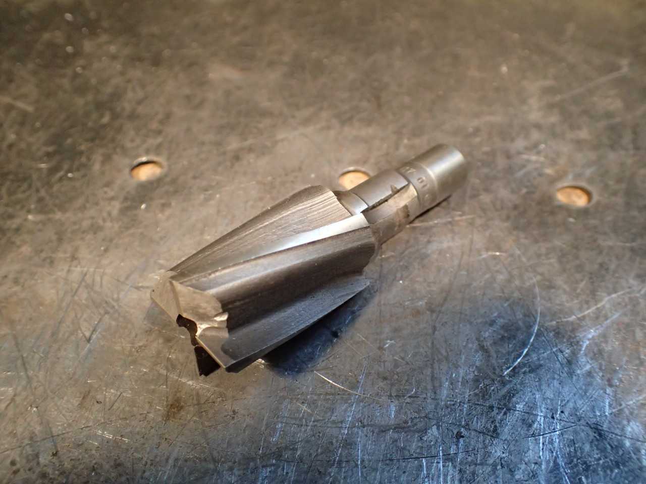 Metcut 120-2087 7/8" (.875") HSS Counterbore: 1/4" Pilot Hole RB Radial Drive - HOLEMAKING TOOLS