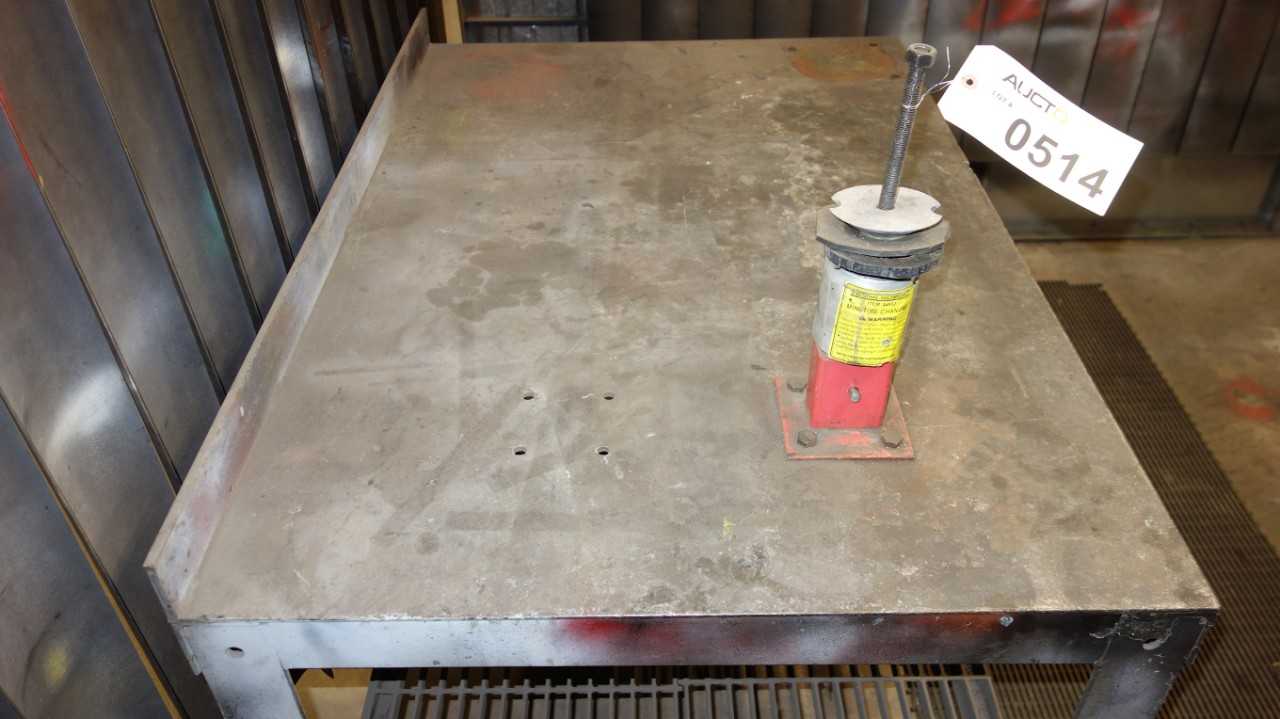 HEAVY DUTY STEEL 36 IN 54 IN 38 IN WORK TABLE - TOOL STORAGE