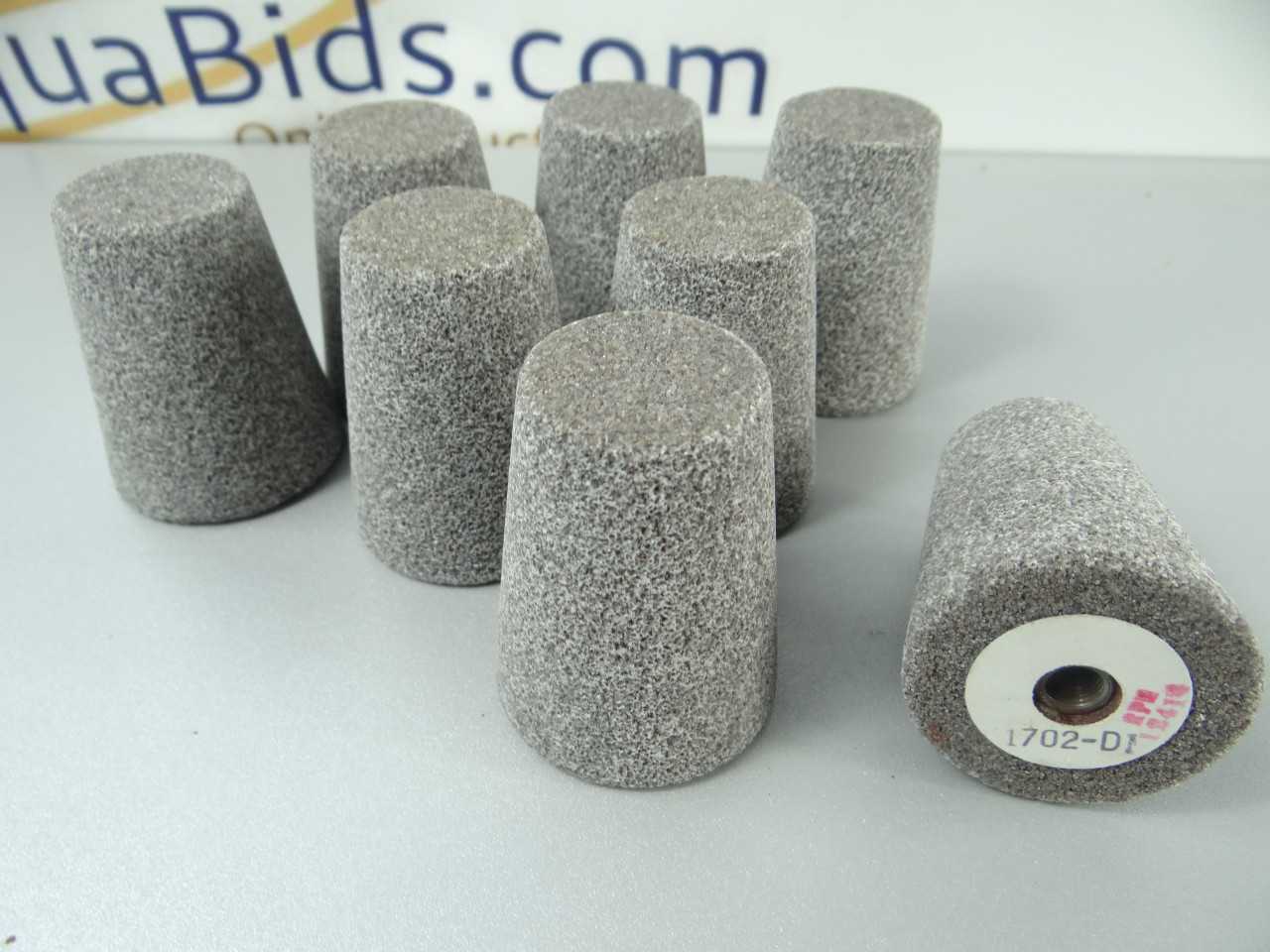 Lot of 8 NEW Type 17 Cone Gray Grinding Wheels FA302 JVS - GRINDING WHEELS