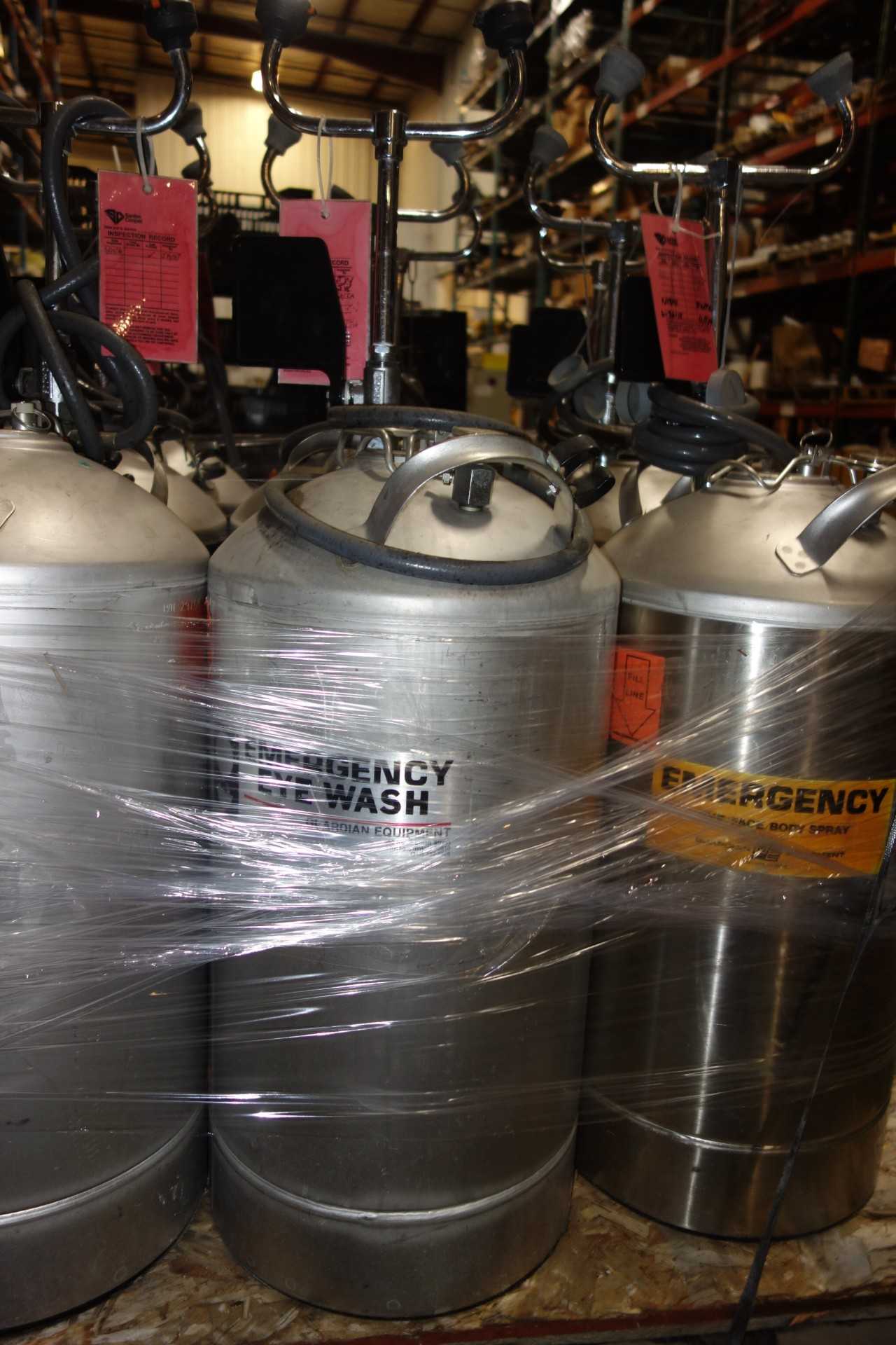 PALLET OF GUARDIAN EQUIPMENT EMERGENCY EYE WASH STATIONS - PLANT & FACILITY