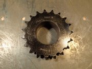 Browning D50P19 #50 2-Strand Chain Sprocket 19-Tooth P1 Bushing Bore: NOS Unused - ROLLER CHAIN