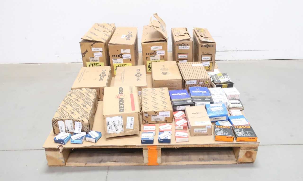 DODGE, SEALMASTER, TIMKEN, KOYO PILLOW BLOCK AND ROLLER BEARINGS - BEARINGS