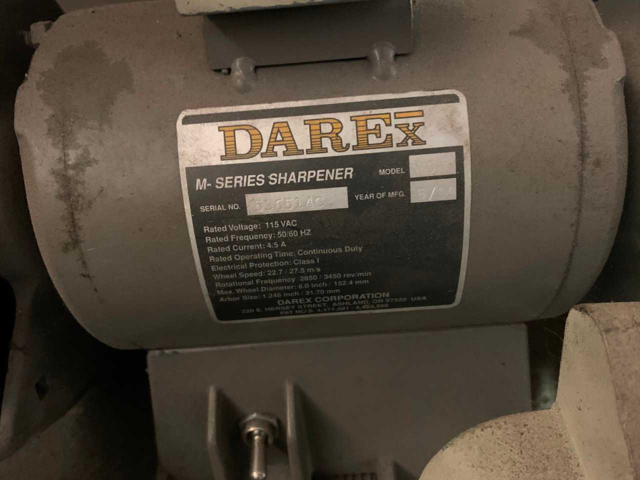 1999 Darex Drill Sharpener - ELECTRIC POWER TOOLS