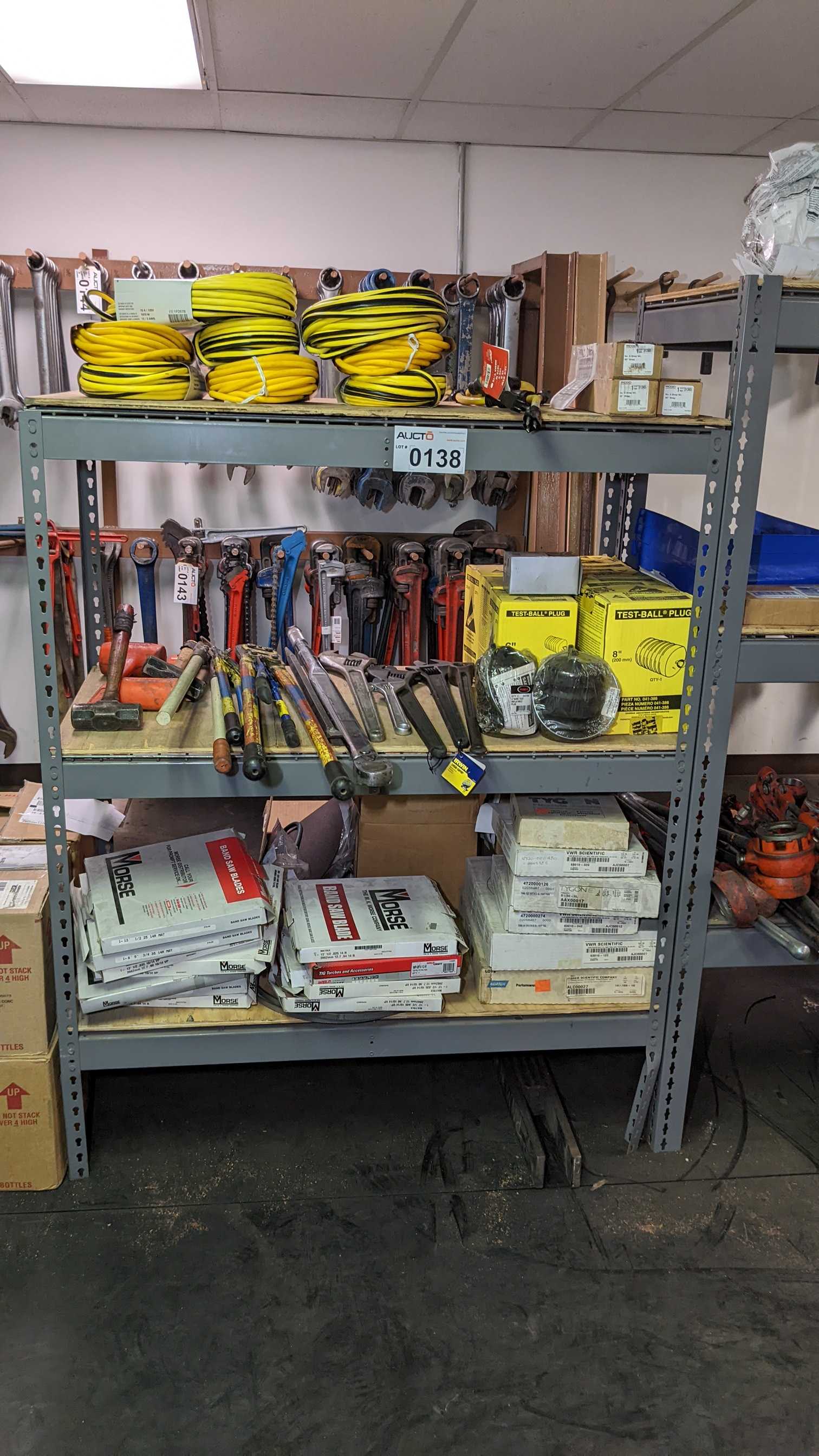 LOT OF CONTENTS ON RACK - ELECTRIC POWER TOOLS LOT OF CONTENTS ON RACK - ELECTRIC POWER TOOLS