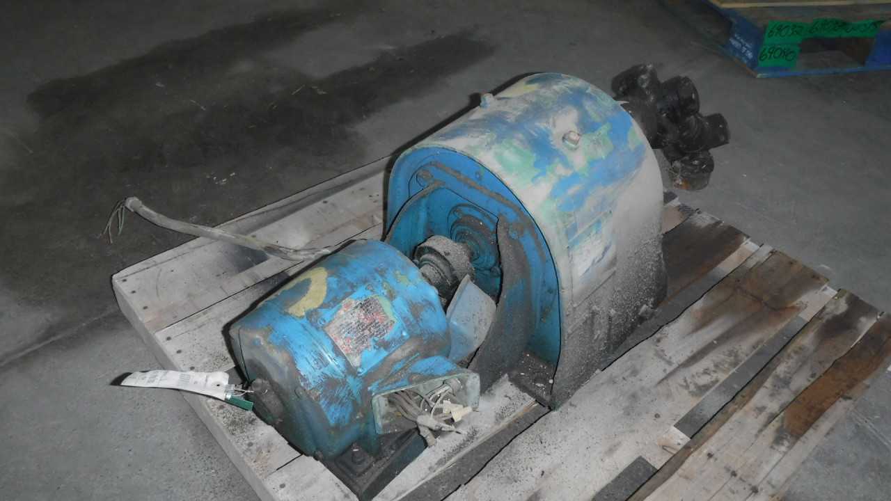 2 HP Falk Gear Reducer Model 151-3ES3-06BS with Motor - GEAR REDUCERS