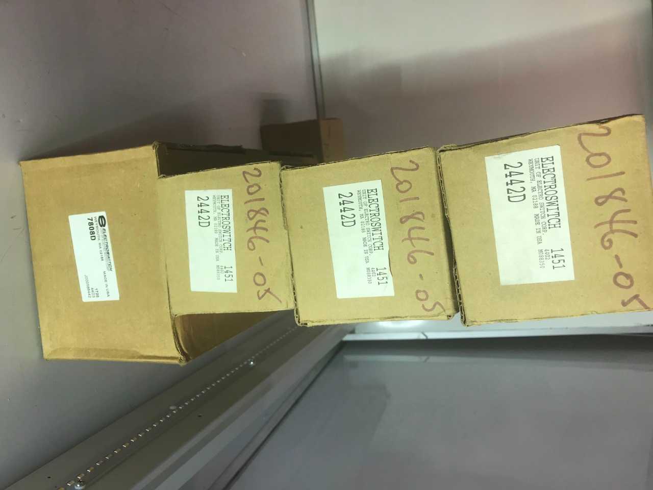 WEYMOUTH ELECTROSWITCHES (QTY 4) - ELECTRICAL COMPONENTS