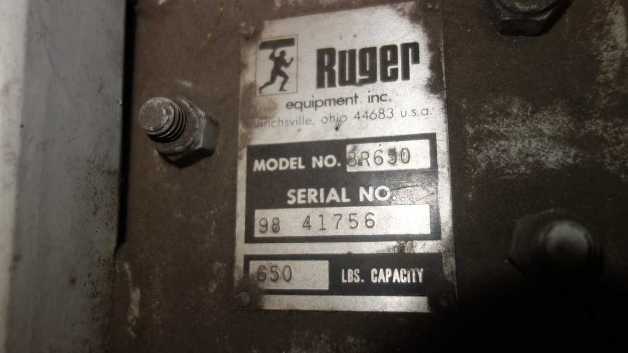 RUGER BR650 MANUAL LIFT TRUCK (DELAYED REMOVAL) - MISCELLANEOUS
