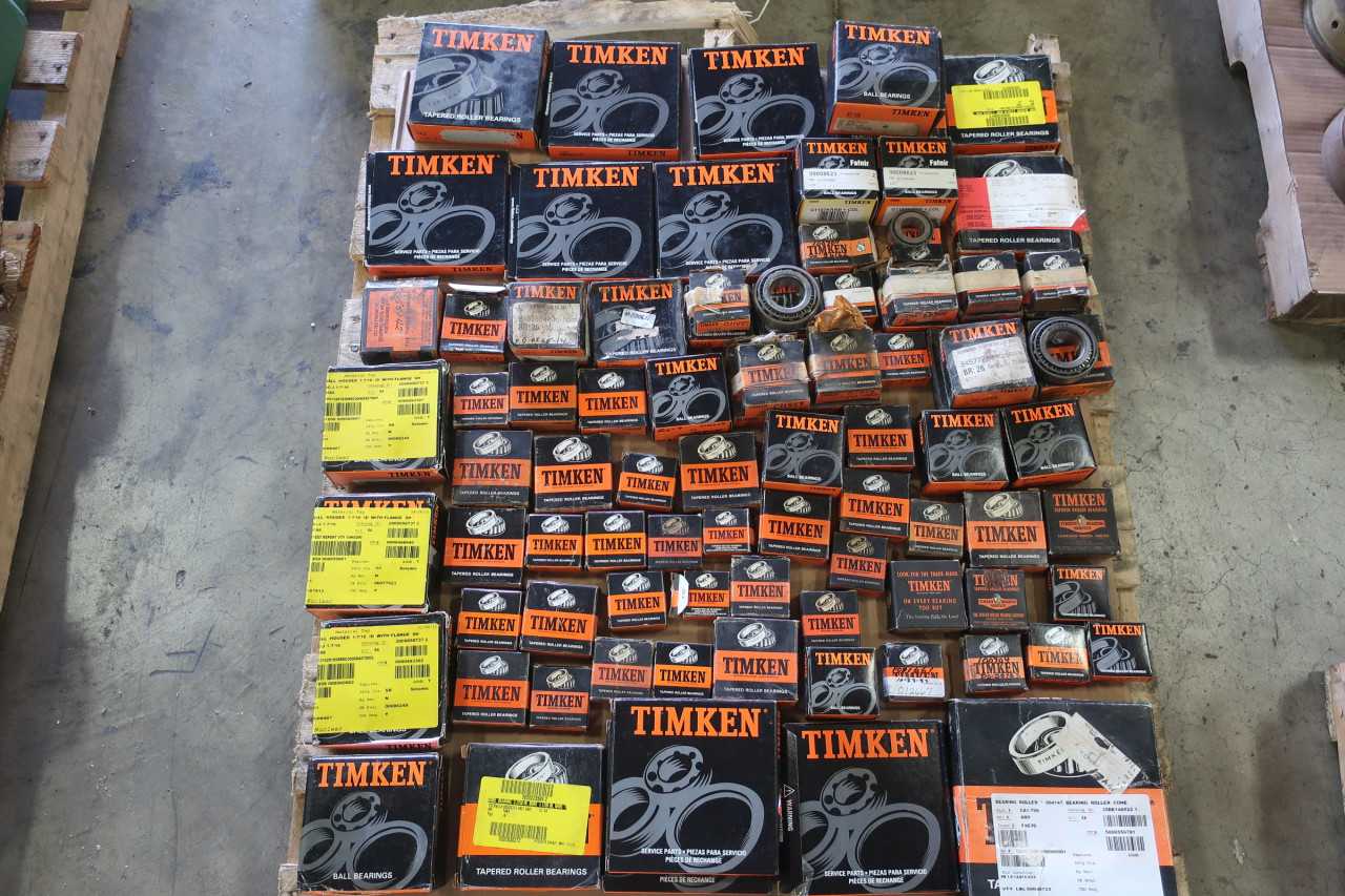 1 PALLET OF ASSORTED TIMKEN BEARINGS - BEARINGS