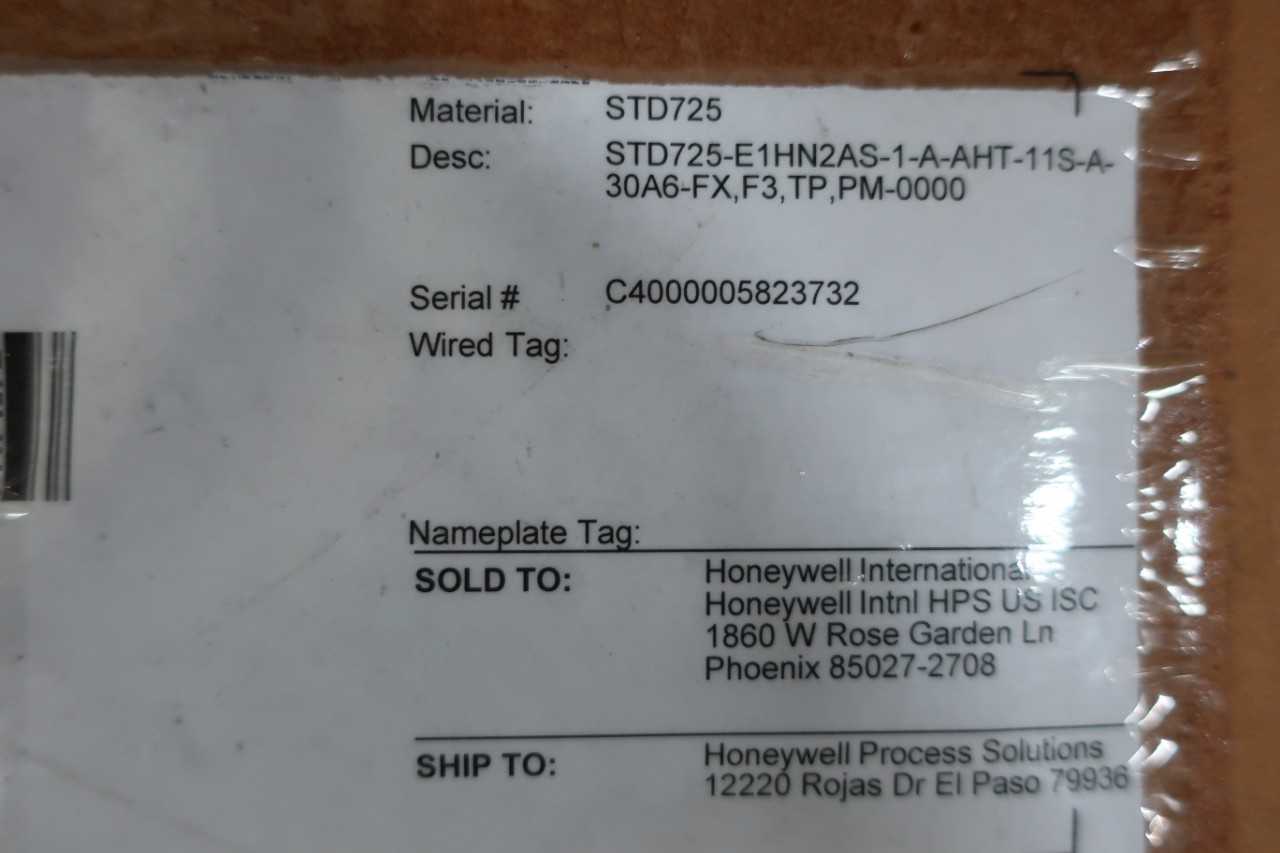 LOT OF 5 HONEYWELL GAUGE PRESSURE TRANSMITTERS, NEW IN BOX - INSTRUMENTATION