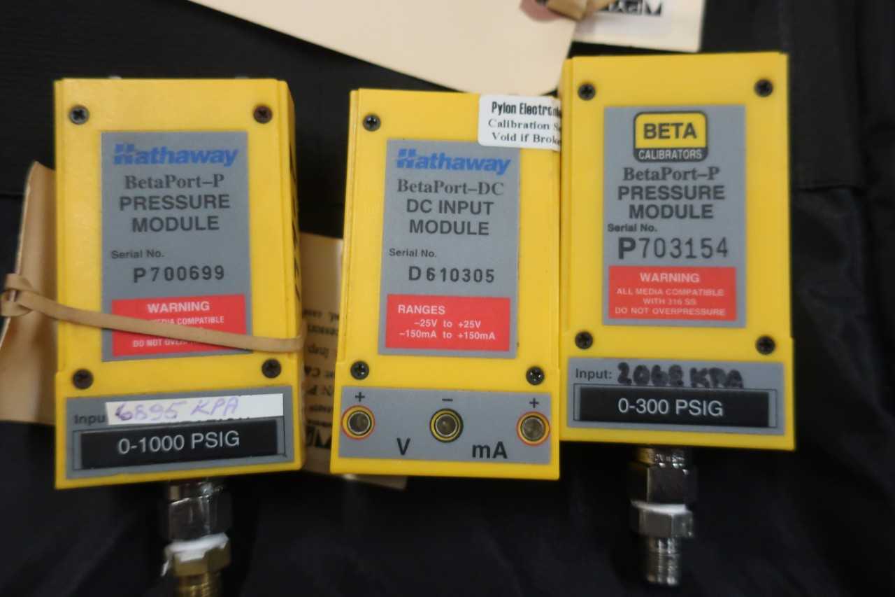 HATHAWAY BETAGAUGE II CALIBRATOR W/ PRESSURE MODULE KIT - AUTOMATION & CONTROLS