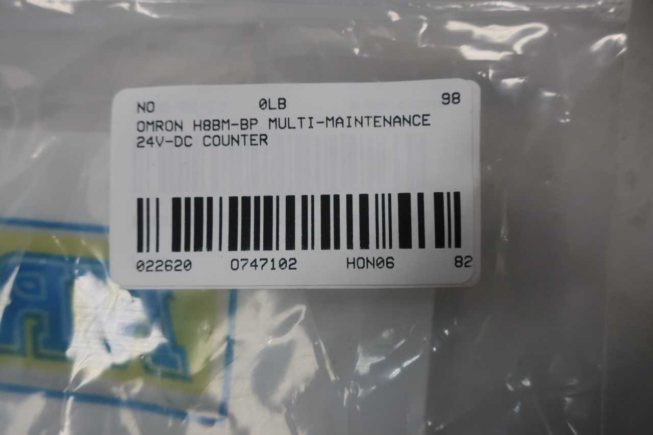OMRON H8BMBP COUNTER 24VDC - LAB & SCIENTIFIC