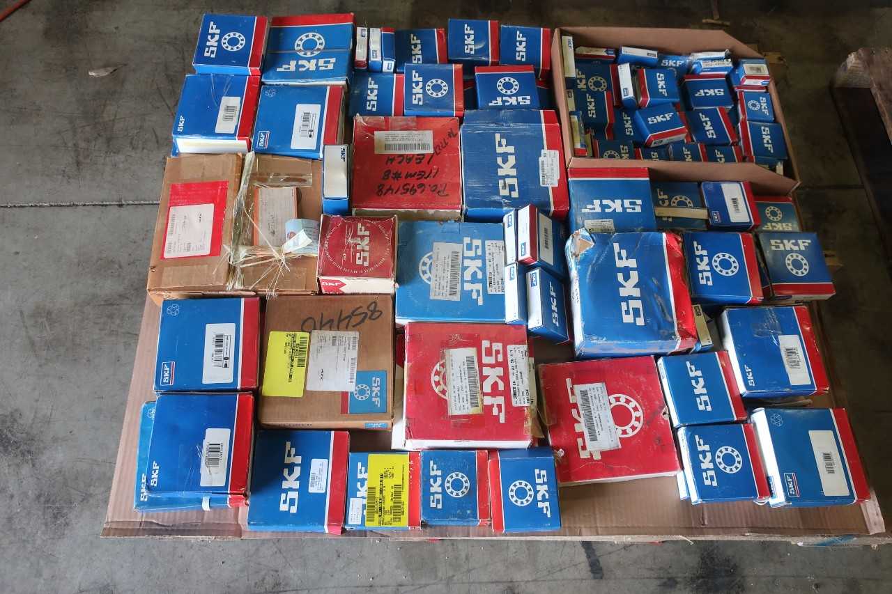 1 PALLET OF ASSORTED SKF BEARINGS - BEARINGS