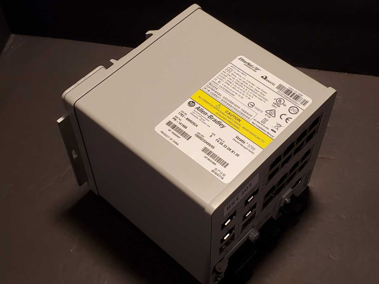 Allen Bradley STRATIX 5700 1783-BMS20CA - AUTOMATION & CONTROLS