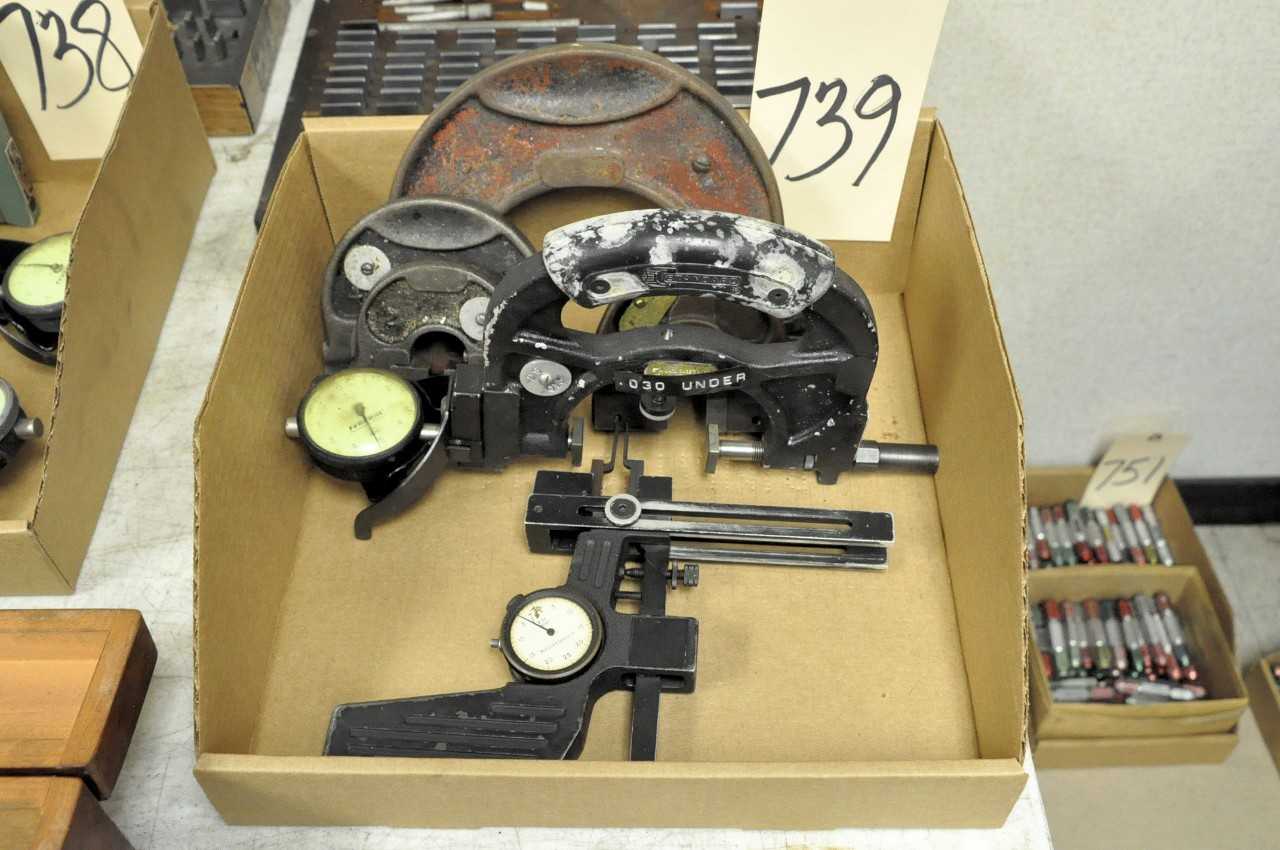 6 Various Snap Gauges and 1 Dial Inside Caliper Gauge in 1 Box - ELECTRIC POWER TOOLS