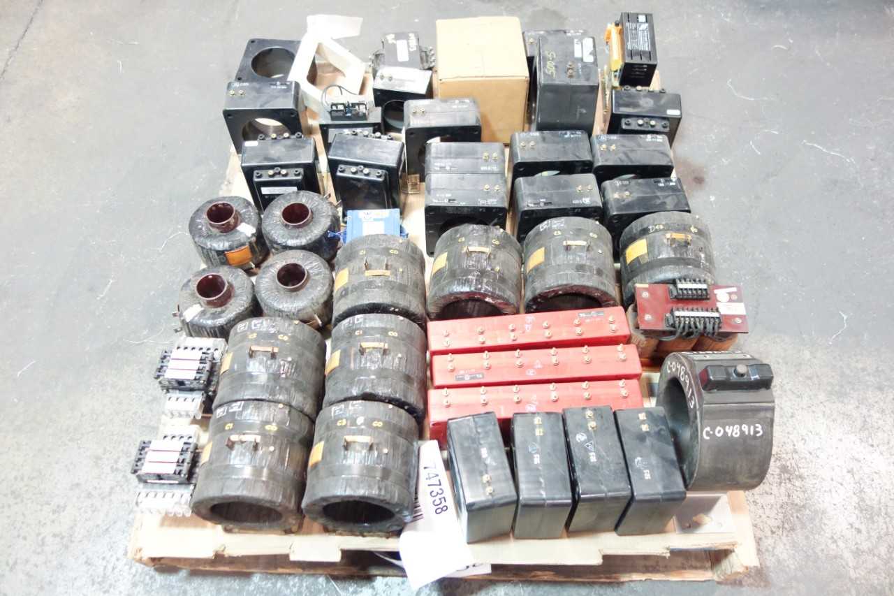 1 PALLET OF ASSORTED TRANSFORMERS- WESTINGHOUSE, TAISEI DENKI, DONGAN, SQUARE D - CONTROL TRANSFORMERS