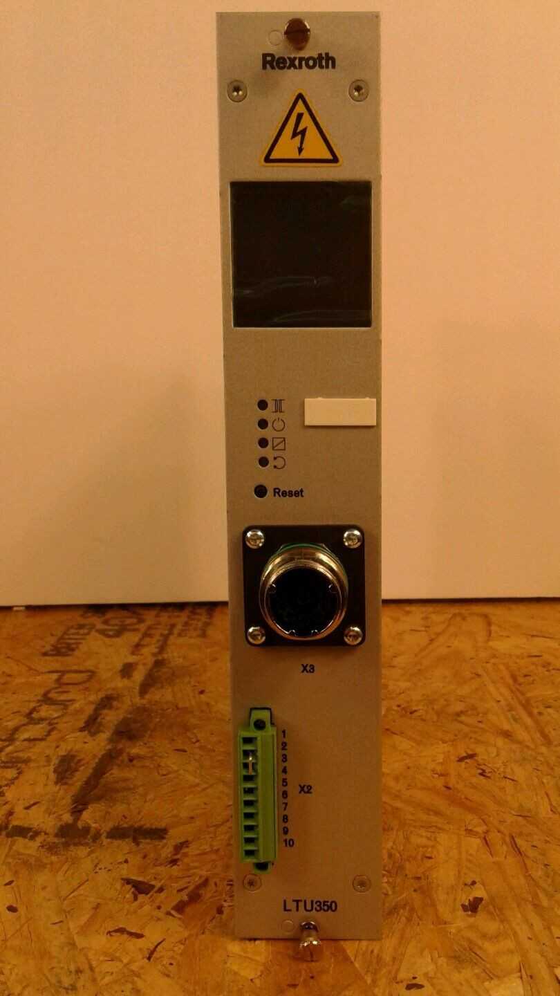 Bosch Rexroth LTU350 Servo Amplifier Module - Used - Bench Tested - AUTOMATION & CONTROLS Bosch Rexroth LTU350 Servo Amplifier Module - Used - Bench Tested - AUTOMATION & CONTROLS