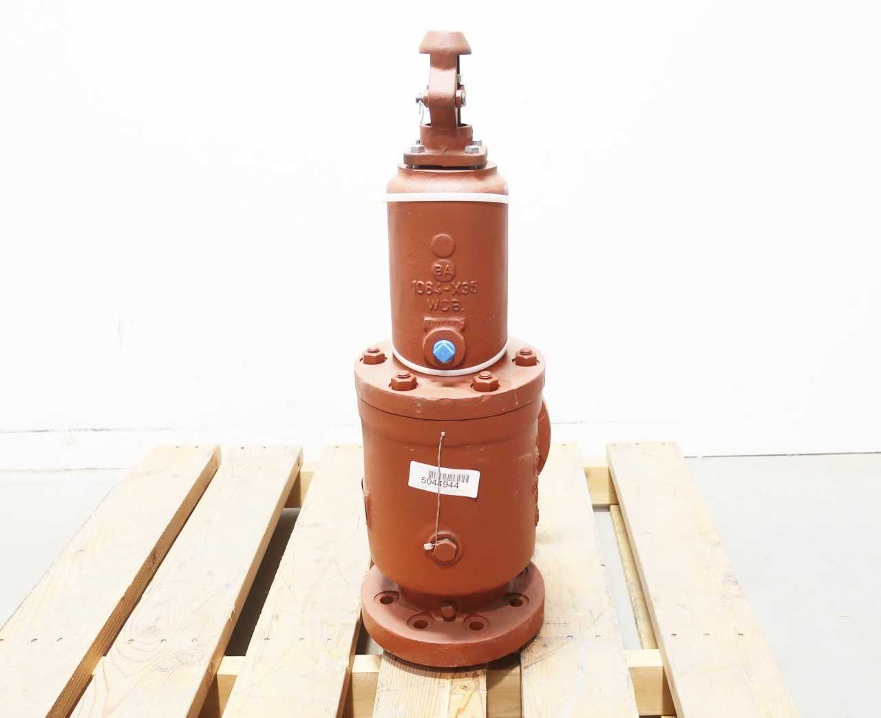 FARRIS 26NA10L-170/GE 4N6 500GPM STEEL FLANGED 13.8PSI 4/6IN RELIEF VALVE - RELIEF VALVE