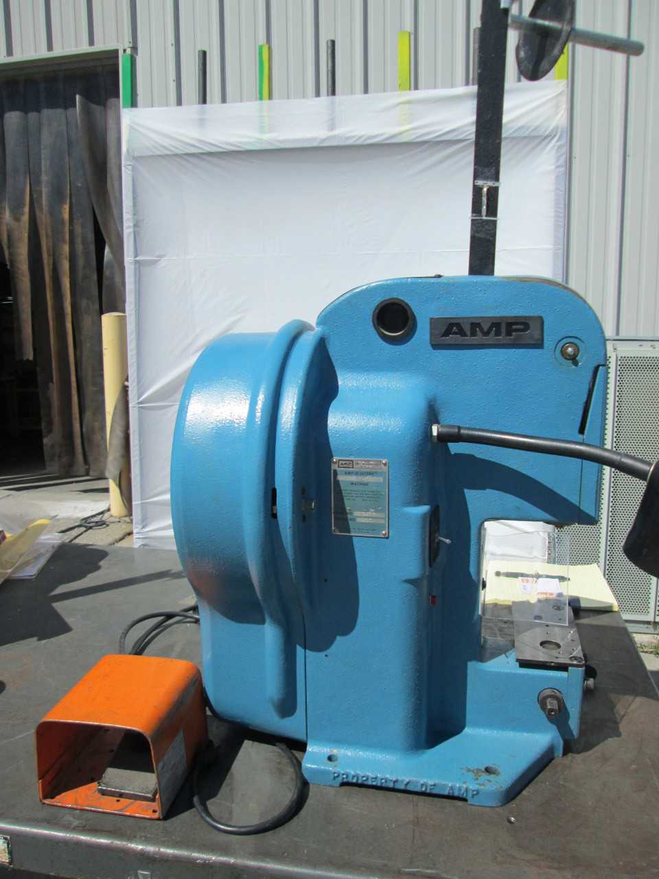 AMP Amp-O-Lectric K Press  Wire Terminating Crimper Machine - PROCESS EQUIPMENT