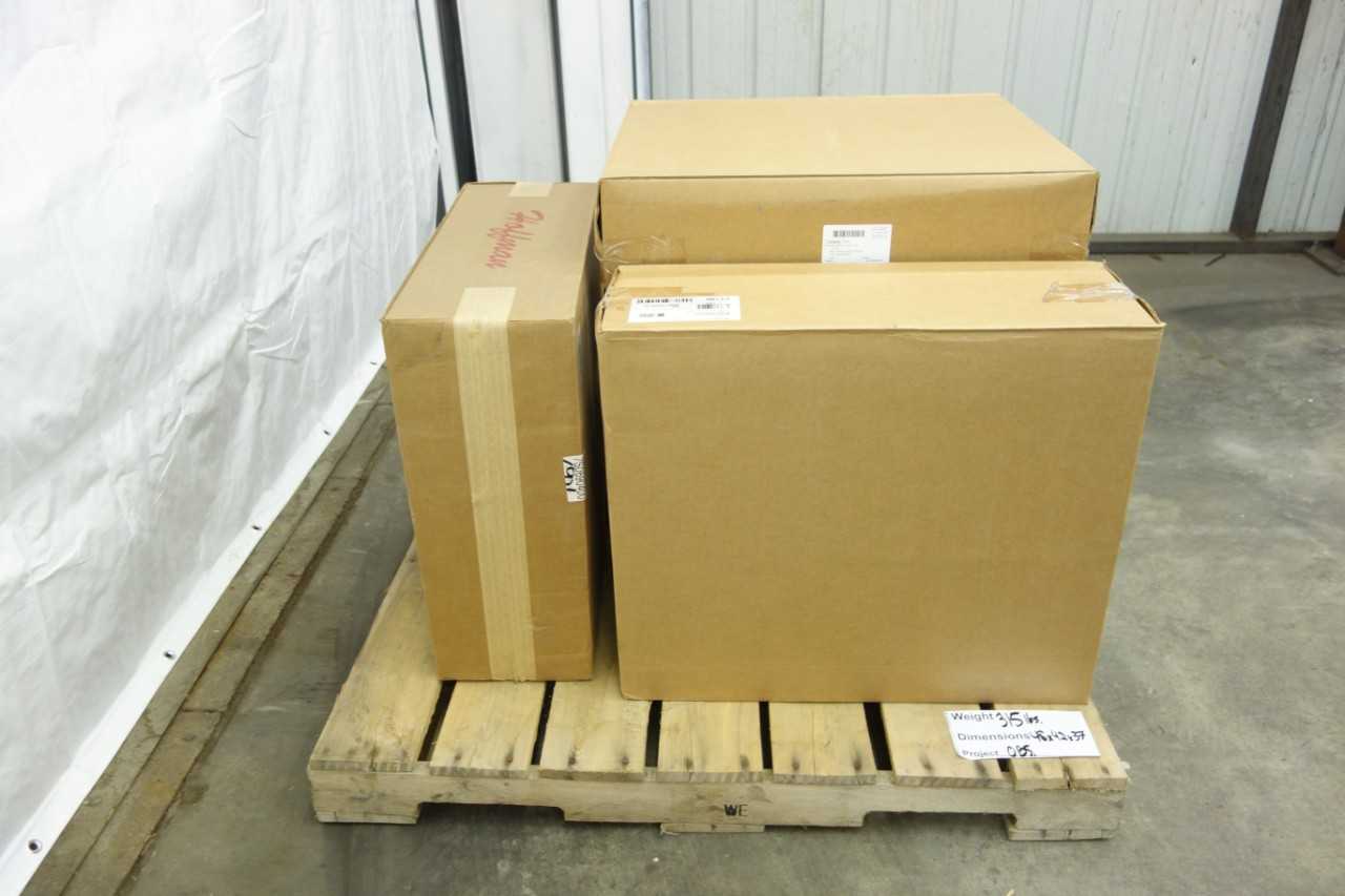 LOT OF 5 HOFFMAN A24H2408SSLP STAINLESS ENCLOSURE - INDUSTRIAL PARTS