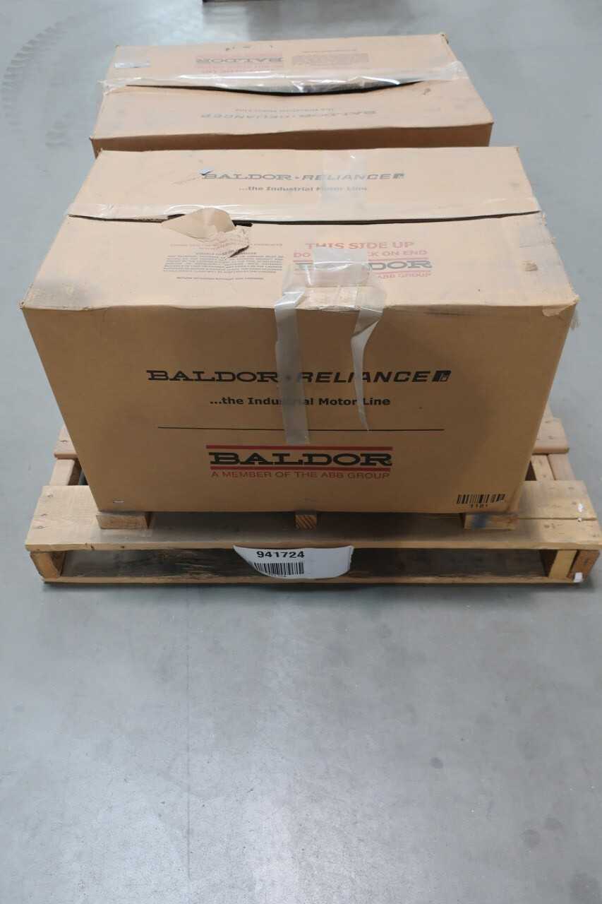 LOT OF 2 BALDOR ELECTRIC MOTORS - ELECTRIC MOTORS