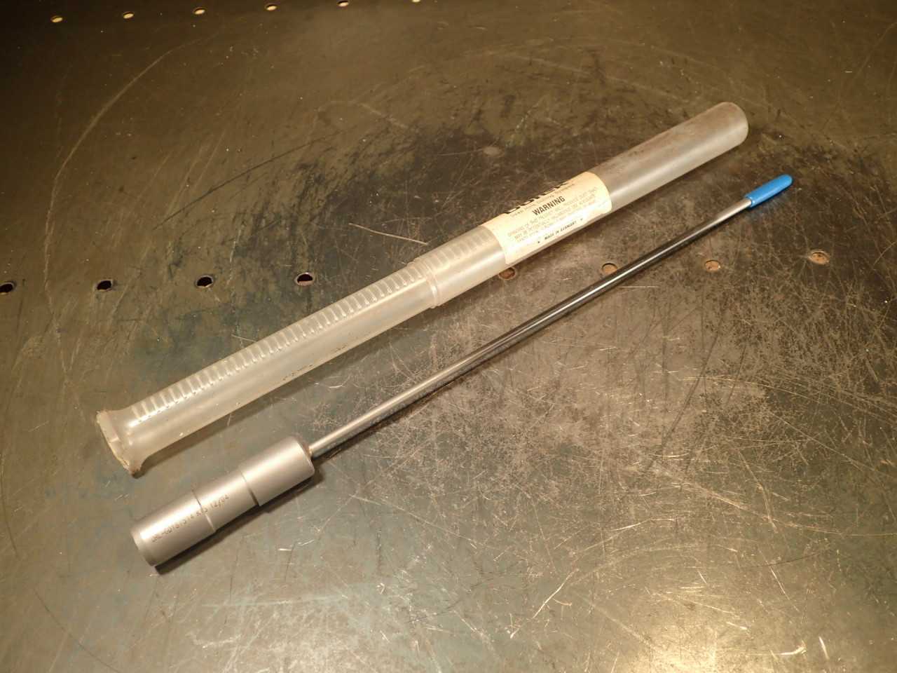 Botek Deep Hole Drilling Systems 3/16" Gun Drill: .1875" x 14.0" Carbide Tipped - MACHINING EQUIPMENT