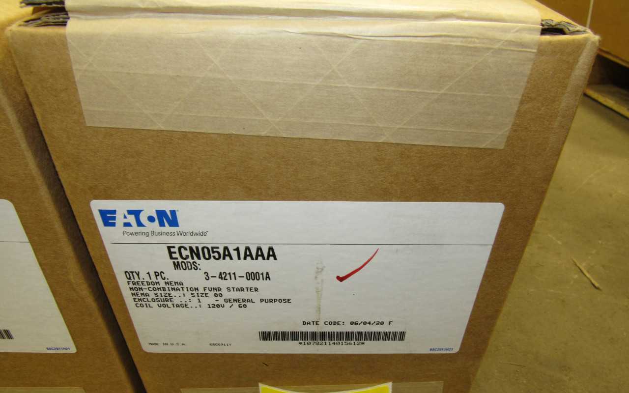 Eaton ECN starters - MOTOR STARTERS