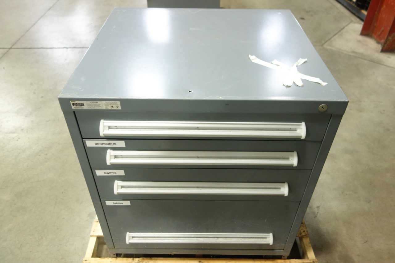 STANLEY VIDMAR 4 DRAWER TOOL CABINET - TOOL STORAGE